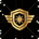 今年会·金字招牌诚信至上品牌LOGO，绿色与金色交织彰显品质与信赖
